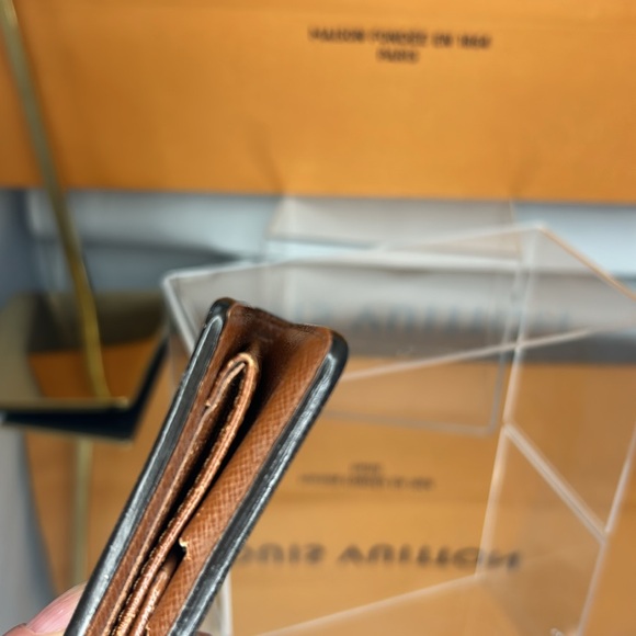 LOUIS VUITTON Louis Vuitton Wallet Leather monogram Wallet brown - Picture 11 of 16
